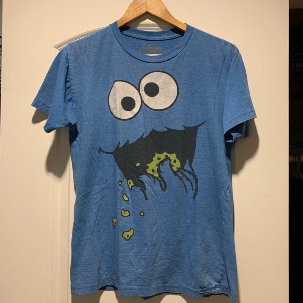Vintage Sesame Street Cookie Monster Shirt